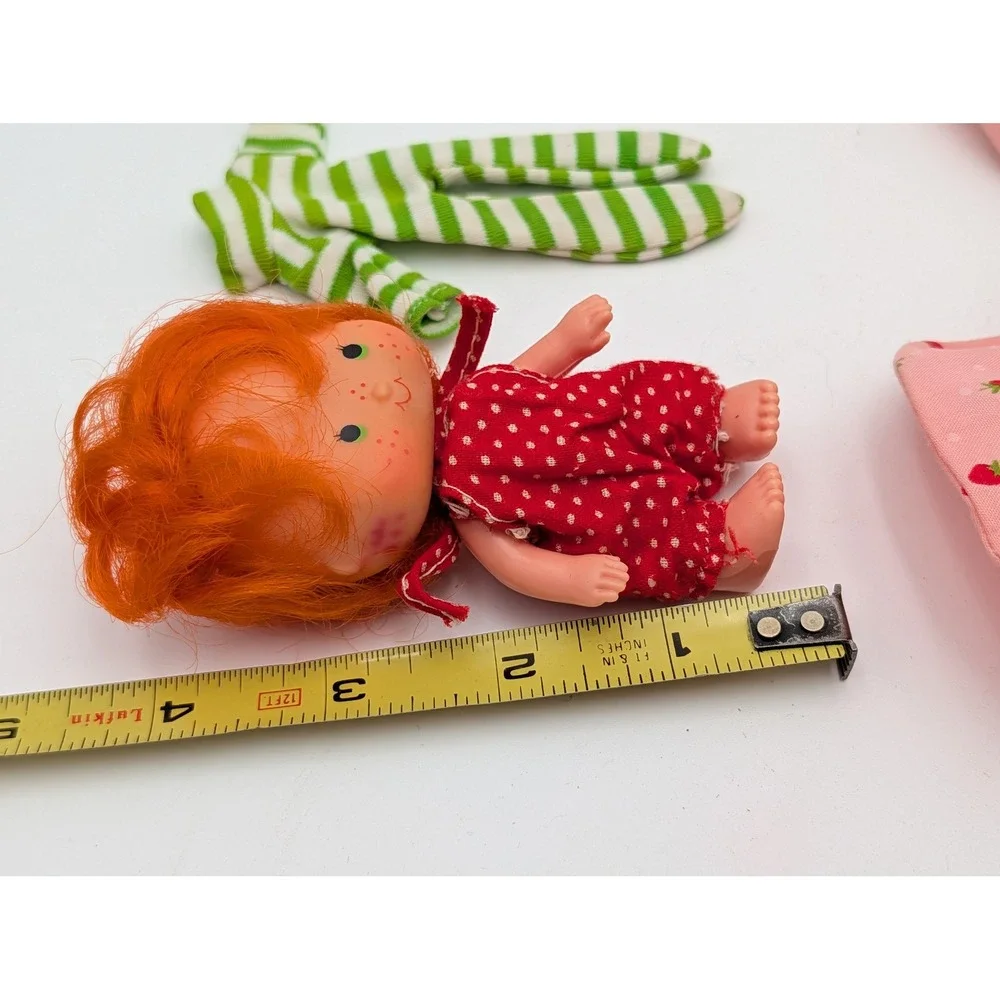 Kenner Strawberry Shortcake Doll Aople Dumplin Hat Vintage Toy